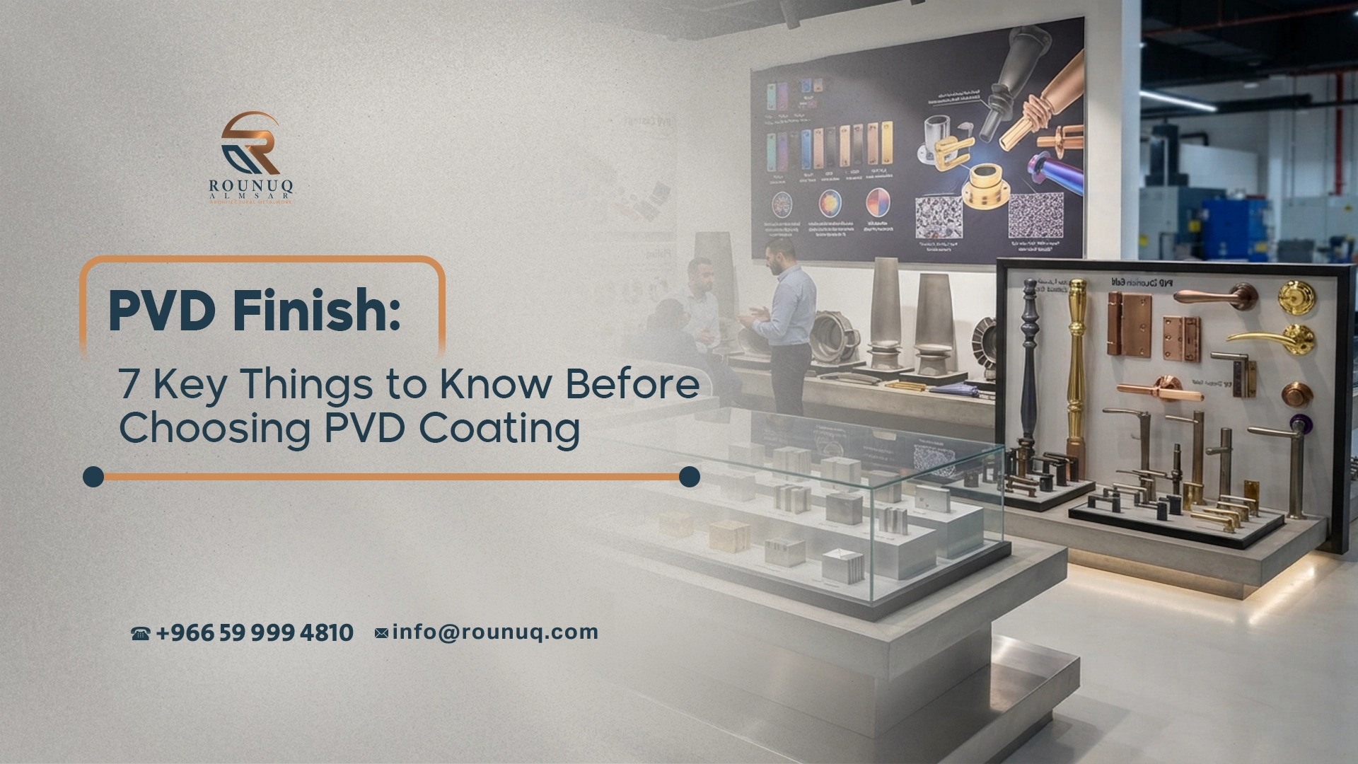 PVD Finish: 7 Key Things to Know Before Choosing PVD Coating