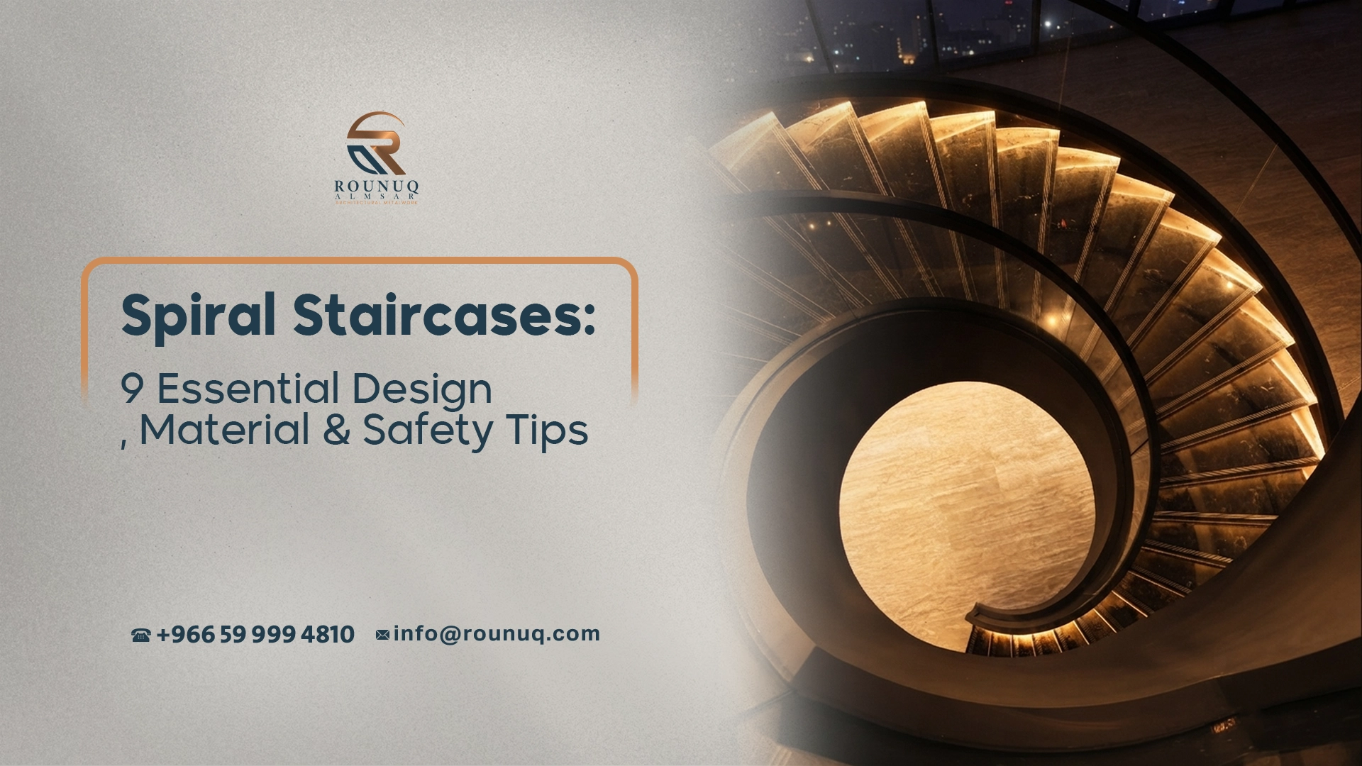 Spiral Staircase: Design, Safety & Planning Guide