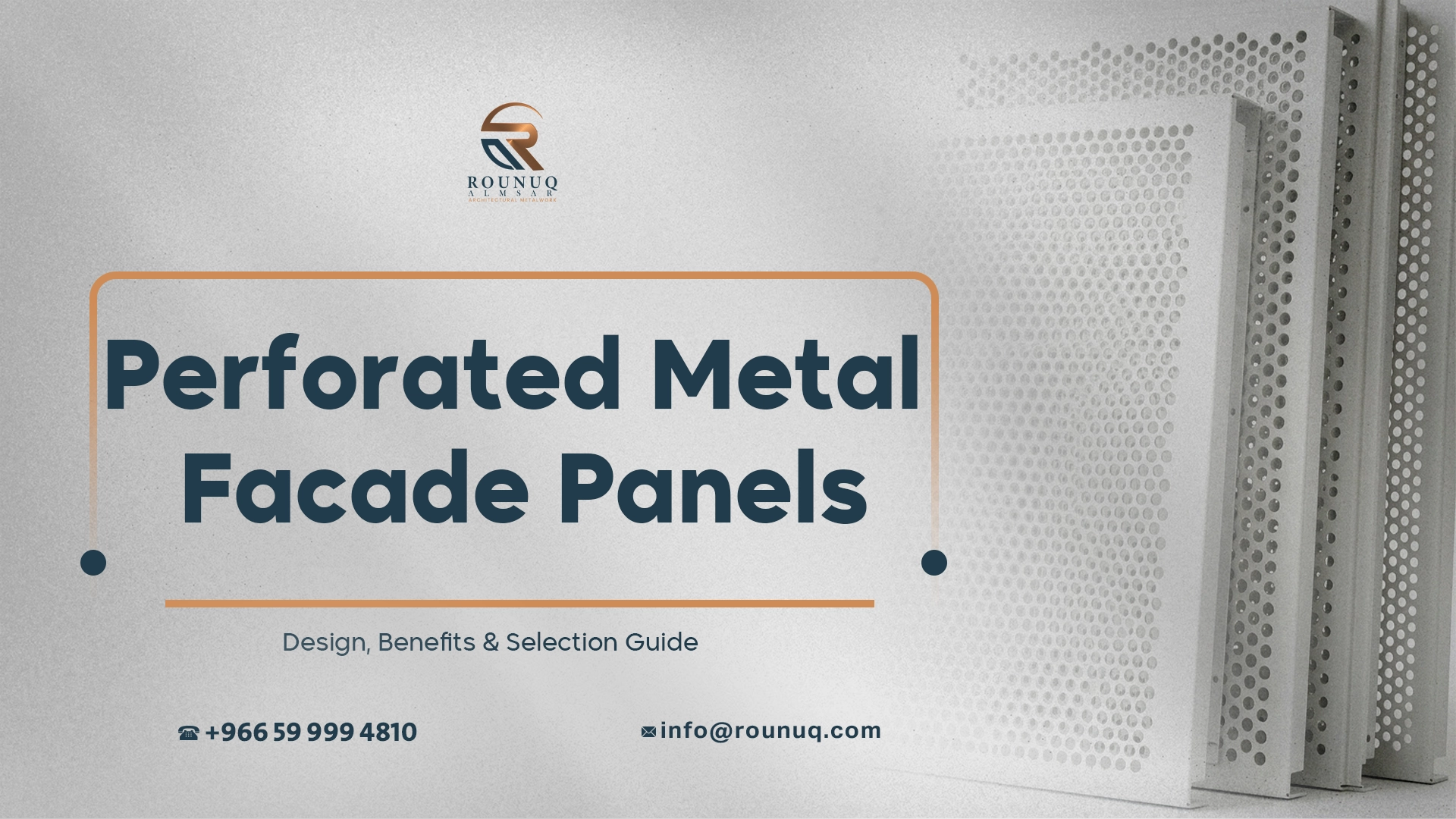 Perforated Metal Facade Panels: Design, Benefits & Selection Guide