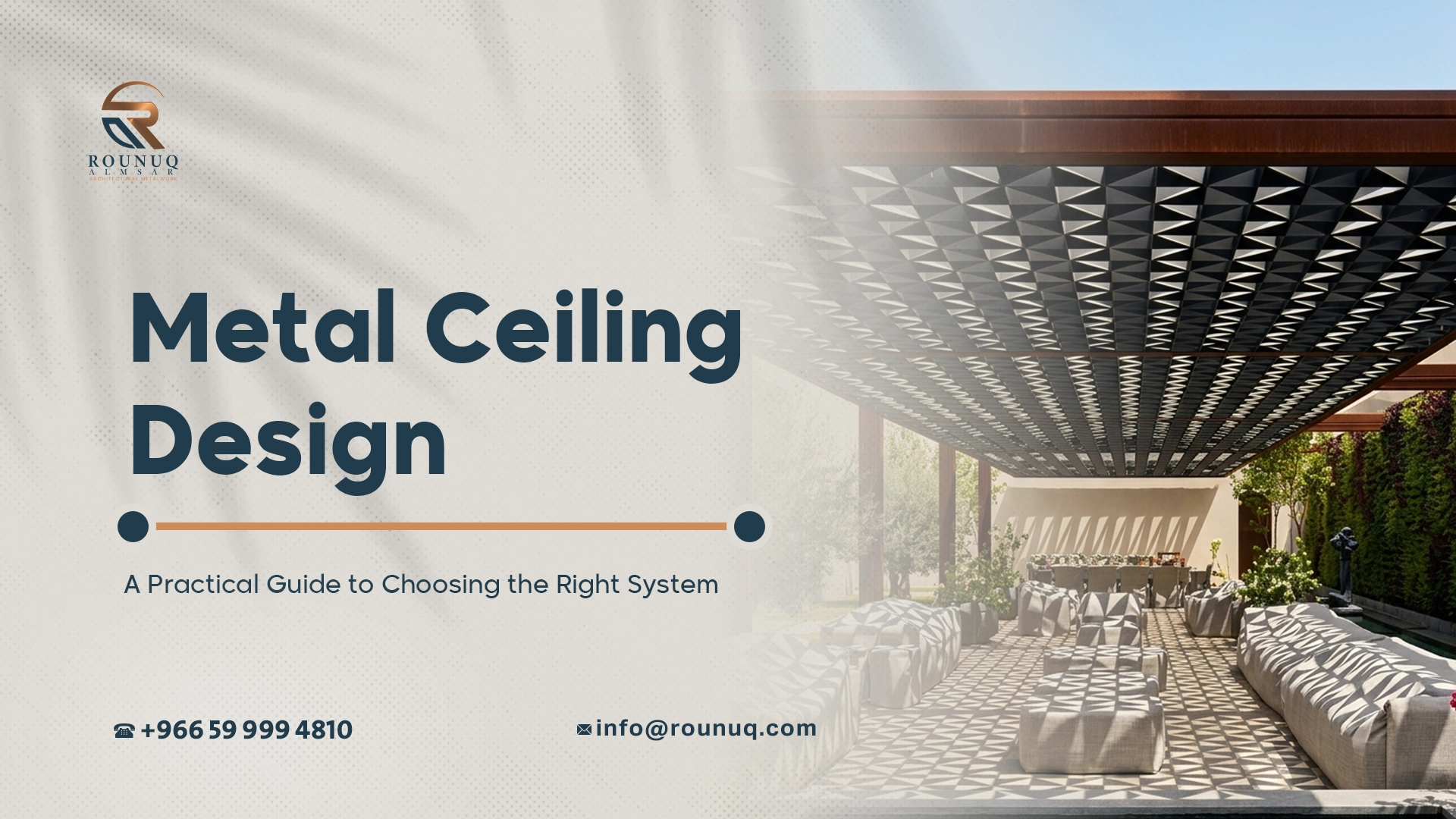 What Is Metal Ceiling Design? 7 Proven Tips for good Results