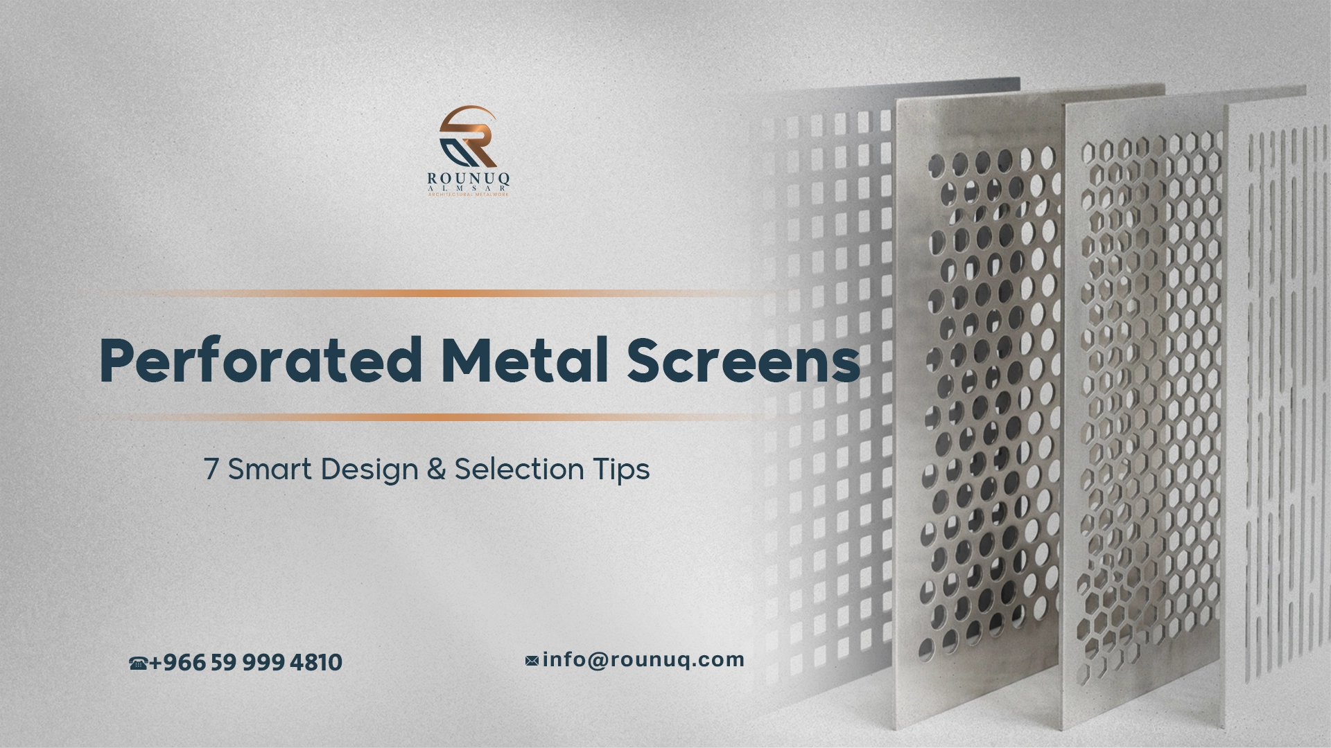 Perforated Metal Screens: 7 Smart Design & Selection Tips